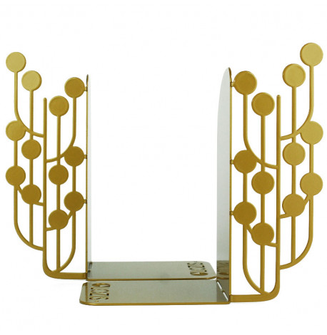 Упоры для книг Glozis Dots Bronze (бронзовые)