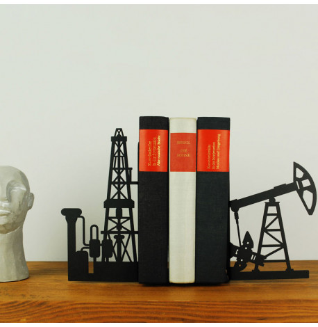 Упоры для книг Glozis Factory (черные)