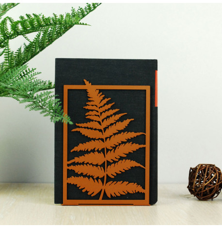 Упор для книг Glozis Fern Ochre (коричневий)