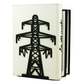 Упор для книг Glozis Industrial (чорний)
