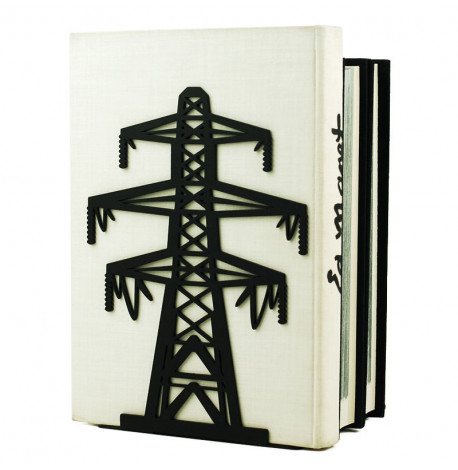 Упор для книг Glozis Industrial (черный)