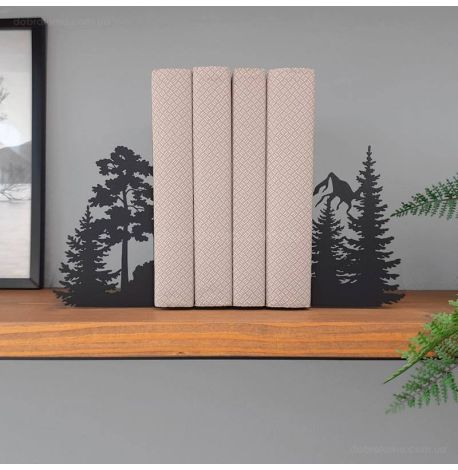 Держатели для книг Glozis Mountain (черные)