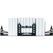 Тримачі для книжок Glozis Tower Bridge (чорні)