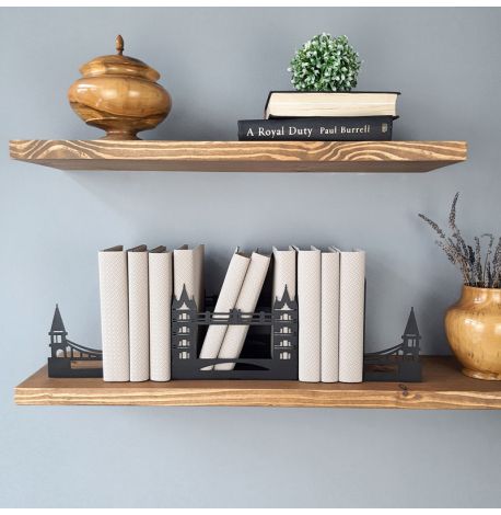 Тримачі для книжок Glozis Tower Bridge (чорні)