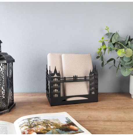 Тримачі для книжок Glozis Tower Bridge (чорні)
