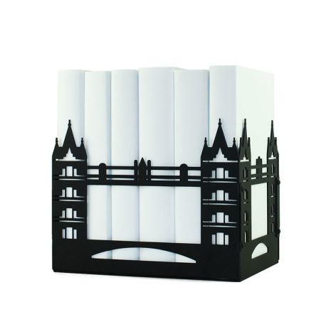 Тримачі для книжок Glozis Tower Bridge (чорні)
