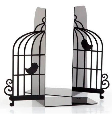 Упоры для книг «Клетка с птицами»