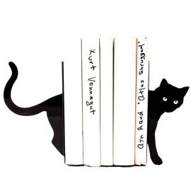 Упоры для книг «Кошка и книги»