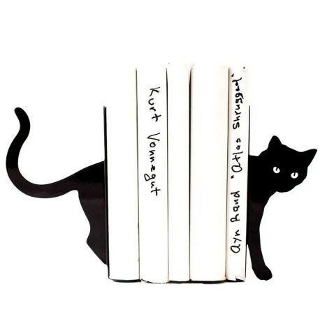 Упоры для книг «Кошка и книги»