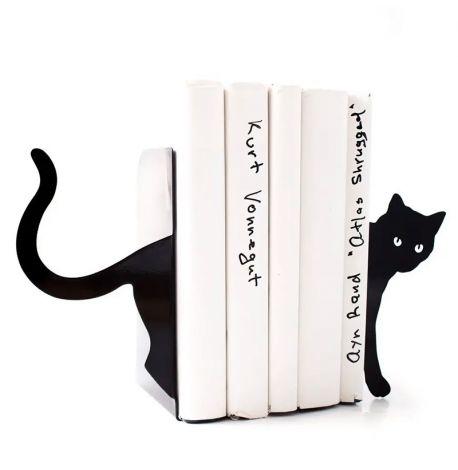 Упоры для книг «Кошка и книги»
