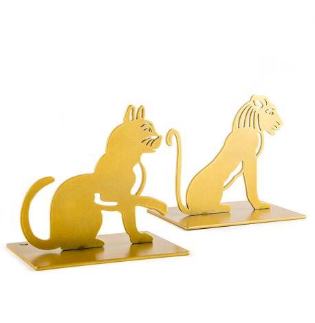 Упоры для книг «Лев и Кот»