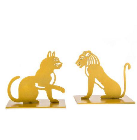 Упоры для книг «Лев и Кот»