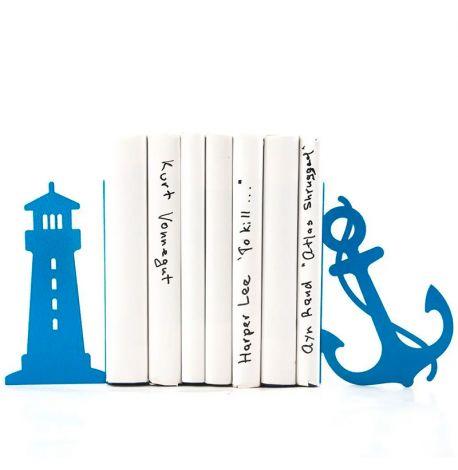 Упори для книг «Маяк і Якір» (сині)