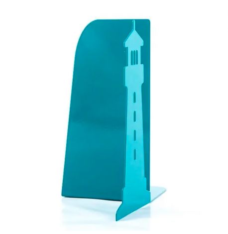 Упори для книг «Маяк і Якір» (темно-бірюзові)