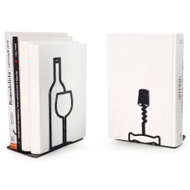 Упори для книг More wine, less whine