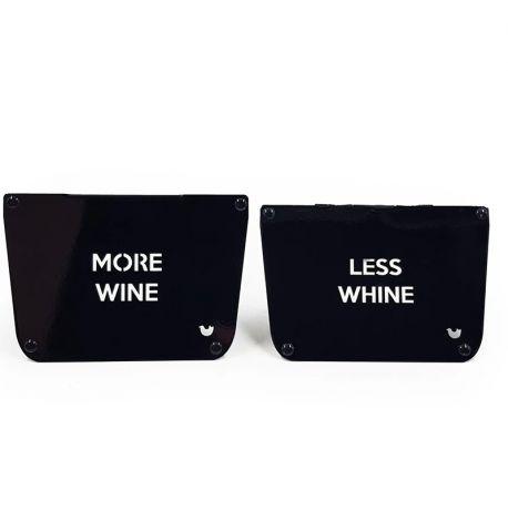 Упоры для книг More wine, less whine