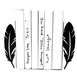 Держатели для книг «Перья» (чёрные)
