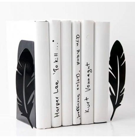 Держатели для книг «Перья» (чёрные)