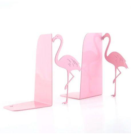 Упоры для книг «Розовый Фламинго»