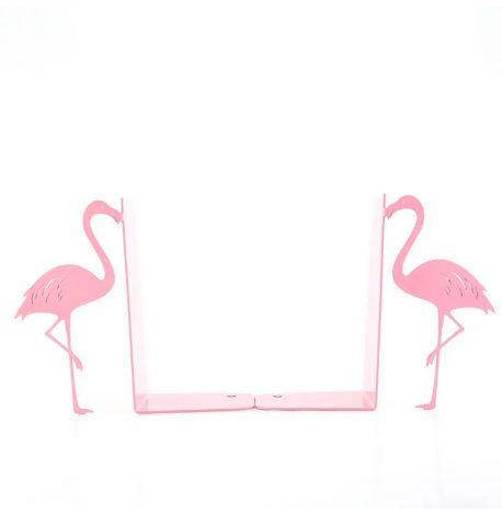 Упоры для книг «Розовый Фламинго»