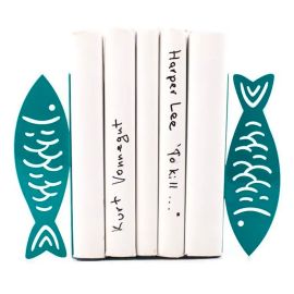 Тримачі для книг «Риби» (бірюзові)