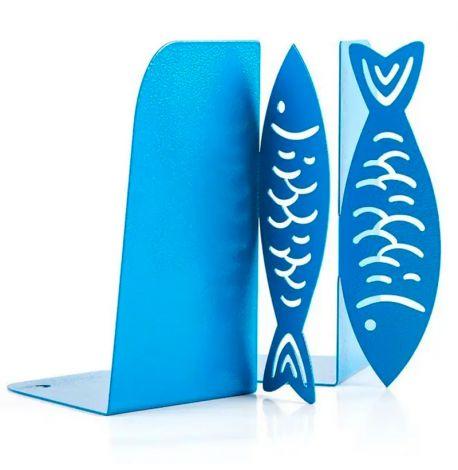 Упоры для книг «Рыбы» (синие)