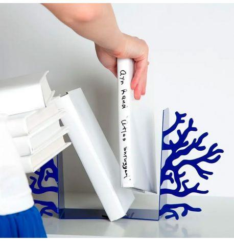 Упоры для книг «Синий коралл»