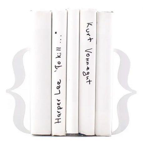 Упоры для книг «Скобы» (белые)