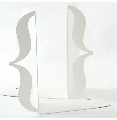 Упоры для книг «Скобы» (белые)