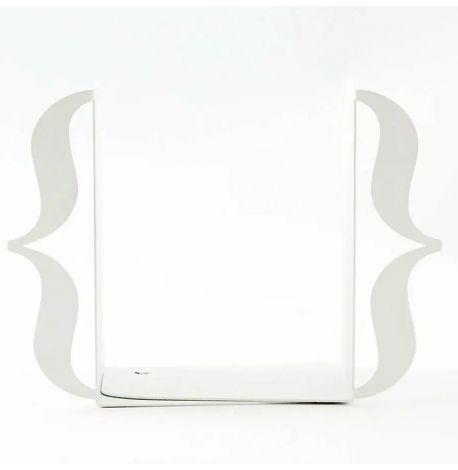 Упоры для книг «Скобы» (белые)