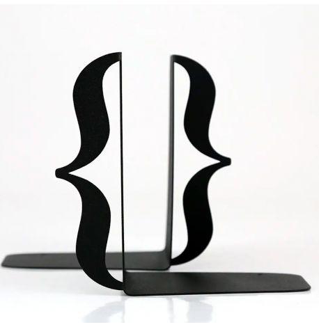 Упоры для книг «Скобы» (чёрные)