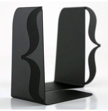 Упоры для книг «Скобы» (чёрные)