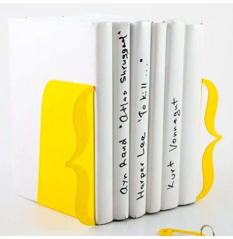 Упоры для книг «Скобы» (жёлтые)