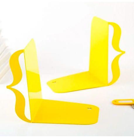 Упоры для книг «Скобы» (жёлтые)