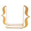 Упоры для книг «Скобы» (золотистые)