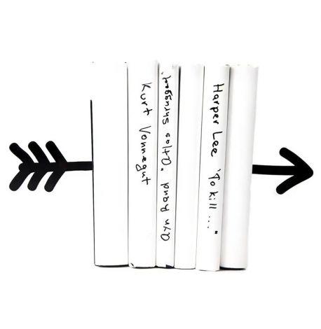 Упоры для книг «Стрела» (чёрная)