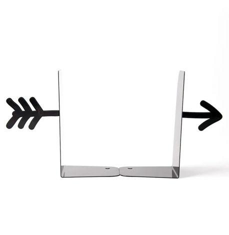 Упоры для книг «Стрела» (чёрная)