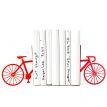 Упори для книг «Велосипед» (червоний)