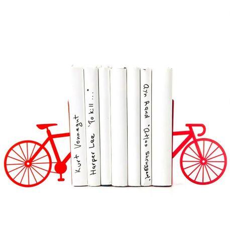 Упори для книг «Велосипед» (червоний)