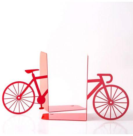 Упори для книг «Велосипед» (червоний)