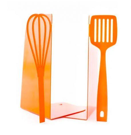 Держатели для книг «Венчик и Лопатка» (оранжевые)