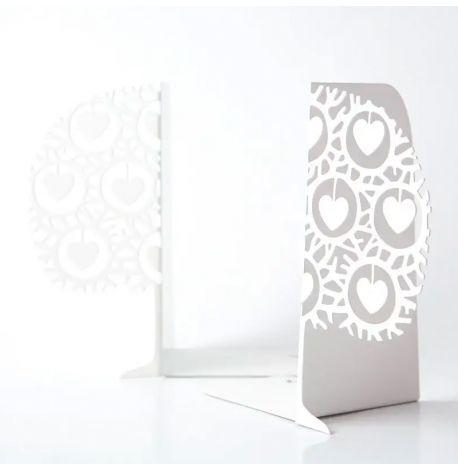 Тримачі для книжок «Закохане дерево» (білі)