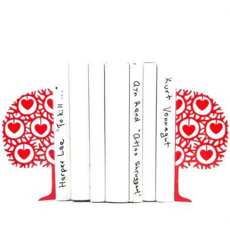 Тримачі для книжок «Закохане дерево» (червоний)
