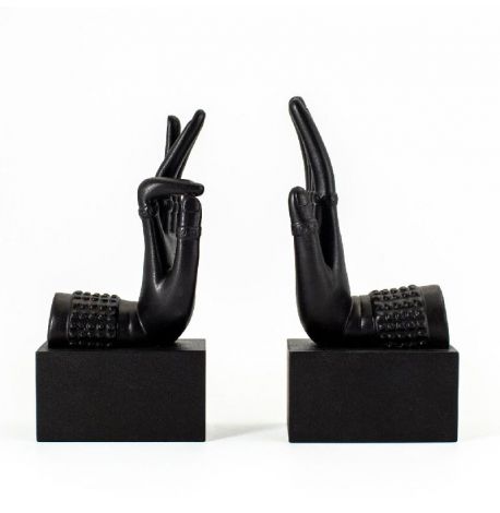 Гіпсові тримачі для книг «Жести Будди»