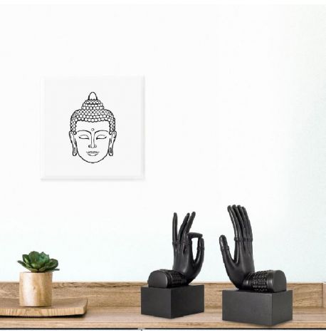 Гіпсові тримачі для книг «Жести Будди»