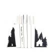Тримачі для книг «Зимовий ліс»