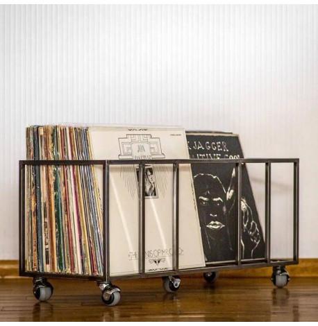 Дворядний контейнер для зберігання вінілових платівок