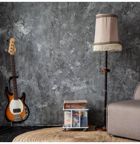 Металевий контейнер для зберігання вінілових платівок «Модель II» (білий)