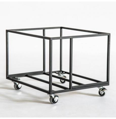 Металевий контейнер для зберігання вінілових платівок «Вікно в світ музики»