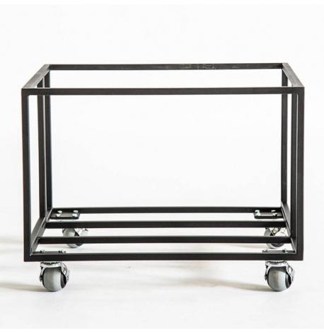 Металевий контейнер для зберігання вінілових платівок «Вікно в світ музики»